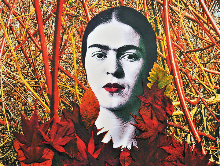 Hommage  an Frida Kahlo / 1907-1954 COYOACAN-Mexico City