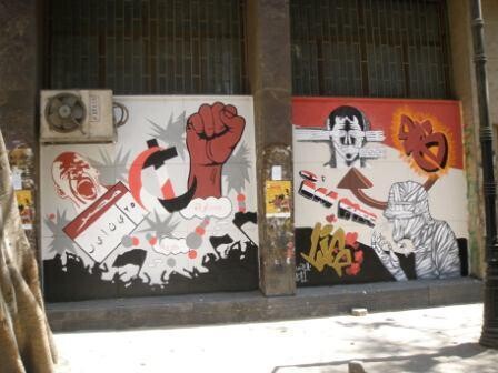 grafitti1- 2011   Beaux-arts Cairo-Zamalek